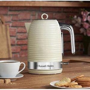 PREM TEXTURED KETTLE 1.7LTR CREAM