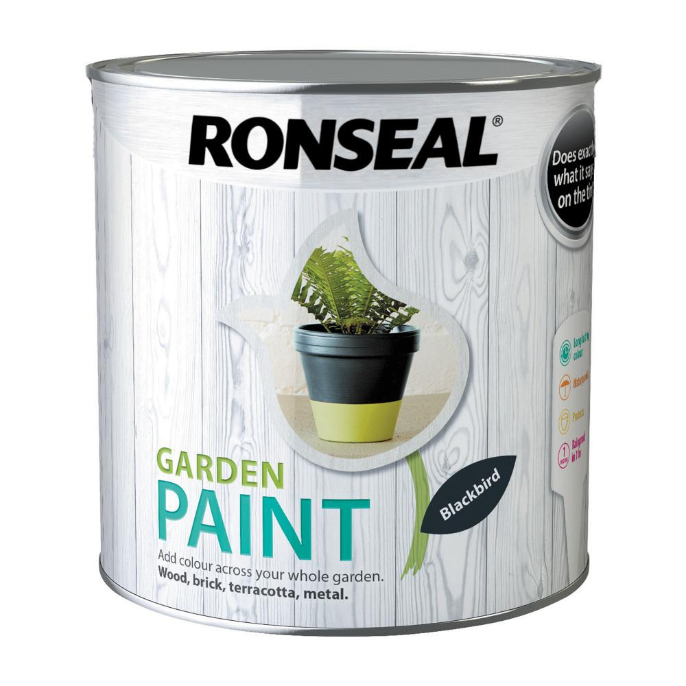 RONSEAL GARDEN PAINT Blackbird  2.5L