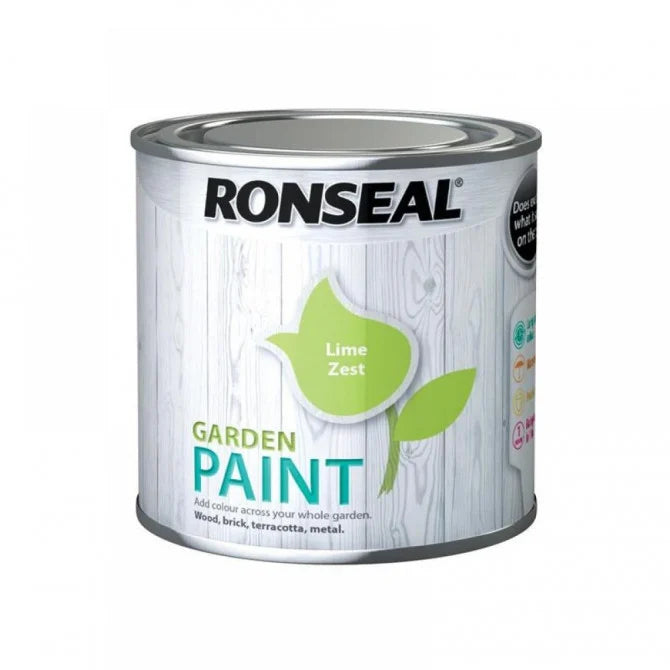 RONSEAL GARDEN PAINT LIME ZEST 250ML