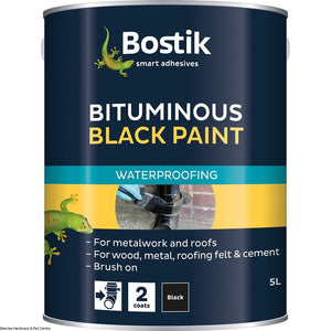 EVODE BITUMEN  BLACK PAINT 5 LITRE