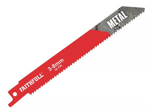 TBANK FAITHFULL SABRE SAW BLADES METAL  3-8MM