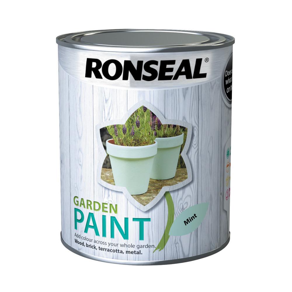 RONSEAL GARDEN PAINT Mint 750ML