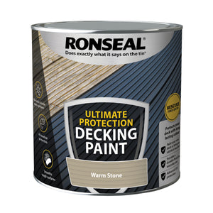 RONSEAL ULT PROTECT DECK PAINT WARMSTONE 2.5L