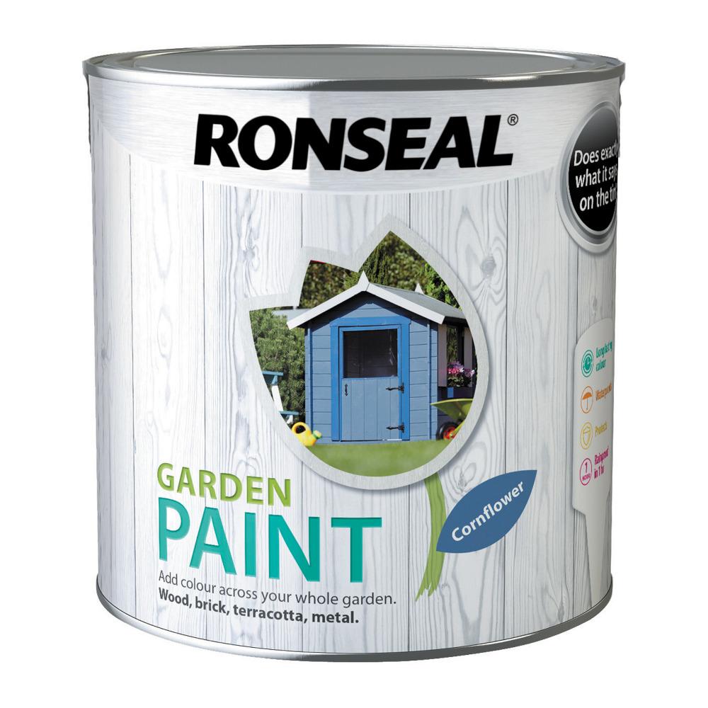 RONSEAL GARDEN PAINT Cornflower 2.5L