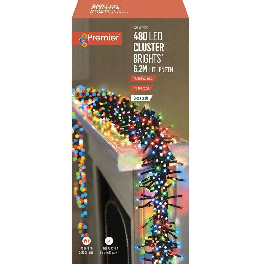 AMA 480 LED CLUSTERBRIGHTS M/Coloured