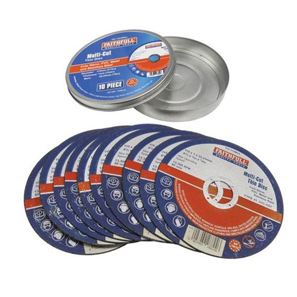 TBANK F/Full multicut cut disc wheel tin 10