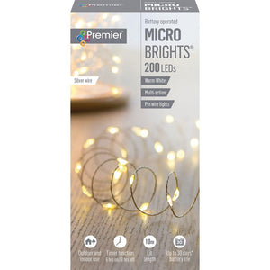 200 LED MULT MICROBRIGHTS Tim warm white