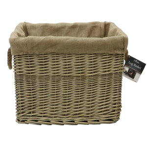 AMA ANT WASH  RECT LINED Log Basket