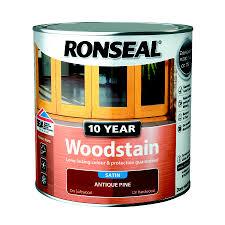 RONSEAL 10YEAR WOODSTAIN ANT. PINE 2.5L SATIN