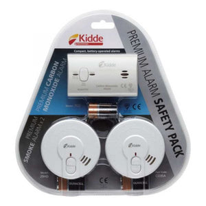 AMA KIDDE CARBON MONOXIDE & Smoke Alarm Pack