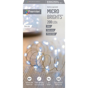 200 LED MULTI ACTION MICROBRIGHTS White