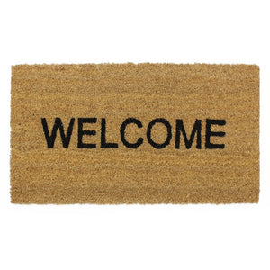 Embossed Rubber Choir Mat - welcome JVL