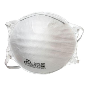 T/BANK SCAN MOULDED DISP MASK P2 3 PACK